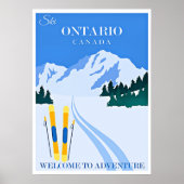 Ontario, Kanada Reiseplakat Poster (Vorne)