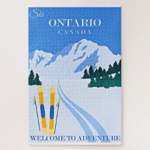 Ontario, Kanada Reiseplakat, Puzzle