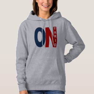 ONTARIO-Kapuzenpullover für Frauen Hoodie