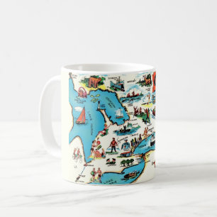 Ontario-Karte-Mug Kaffeetasse