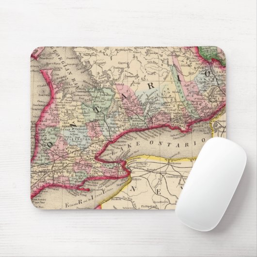 Ontario Karte von Mitchell Mousepad (Mit Mouse)