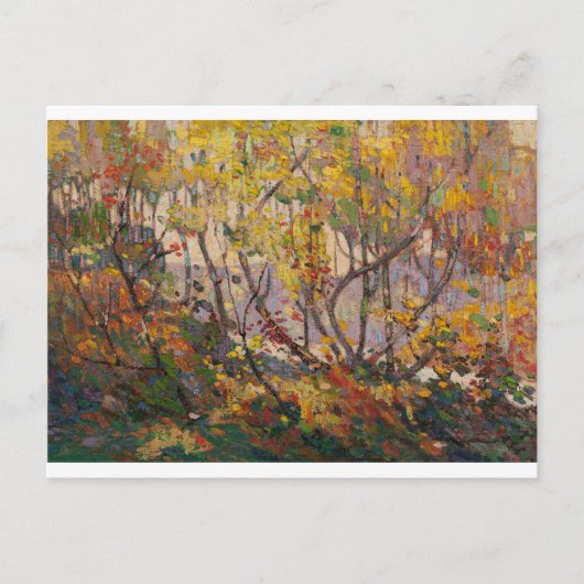 Ontario Landscape Opulent Oktober von Tom Thomson Postkarte (Vorderseite)