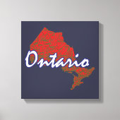 Ontario Leinwanddruck (Vorderseite)