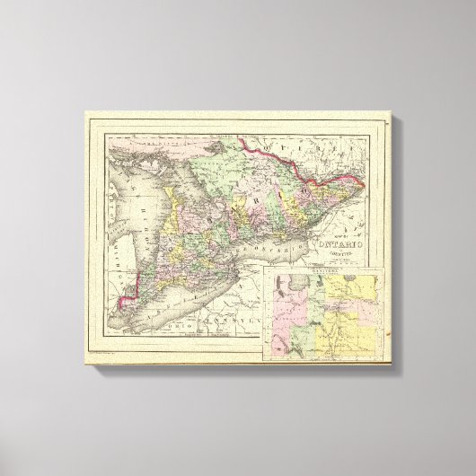 Ontario Leinwanddruck (Vorderseite)