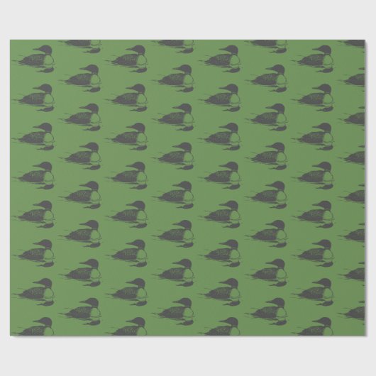 Ontario Loon Geschenkpapier (Flach)