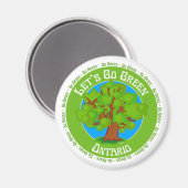 Ontario Magnet (Vorderseite/Rückseite)