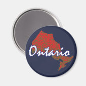 Ontario Magnet (Vorderseite/Rückseite)