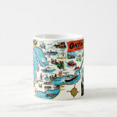 Ontario Map Mug Kaffeetasse (Mittel)