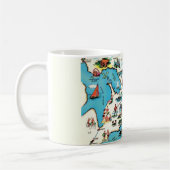 Ontario Map Mug Kaffeetasse (Links)