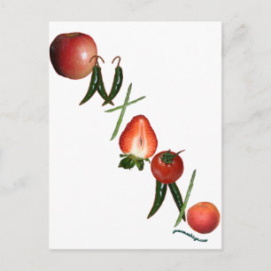 Ontario Obst und Gemüse Postkarte