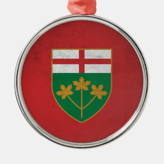 Ontario Ornament Aus Metall (Vorne)