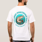 Ontario Pike Fishing T-Shirt (Rückseite)