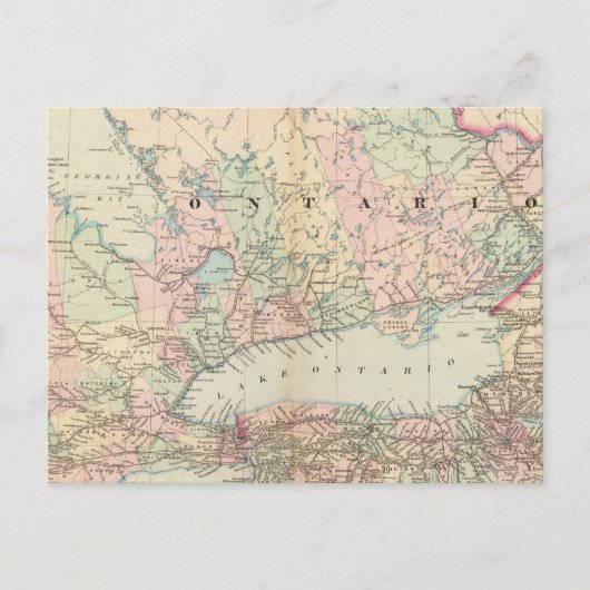 Ontario Postkarte (Vorderseite)