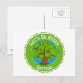 Ontario Postkarte (Vorne/Hinten)