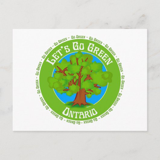 Ontario Postkarte (Vorderseite)