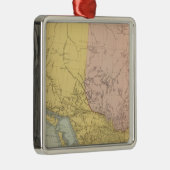 Ontario, Quebec Silbernes Ornament (Rechts)