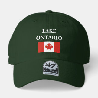 Ontario-See kanadische Flagge Truckerkappe