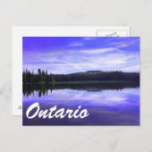 Ontario Seen Postkarte (Vorne/Hinten)