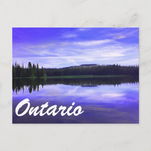 Ontario Seen Postkarte (Vorderseite)