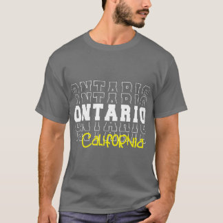Ontario Stadt Kalifornien Ontario CA T-Shirt