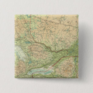 Ontario und Quebec Button