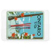 Ontario zum Ski Magnet (Horizontal)