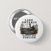 Ontariosee Immer Und Ewig Button (Vorne & Hinten)