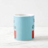 Ontariosee Kanada-Flagge Kaffeetasse (Mittel)