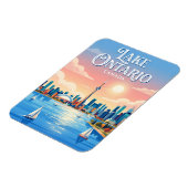 Ontariosee Kanada Magnet (Linke Seite)