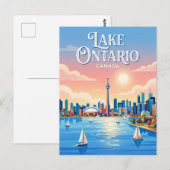 Ontariosee Kanada Postkarte (Vorne/Hinten)