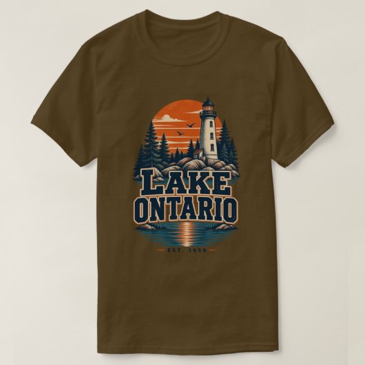 Ontariosee T-Shirt (Design vorne)