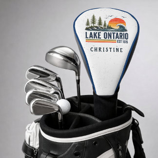 Ontariosee Vintage Great Lakes Seelenleben Golf Headcover