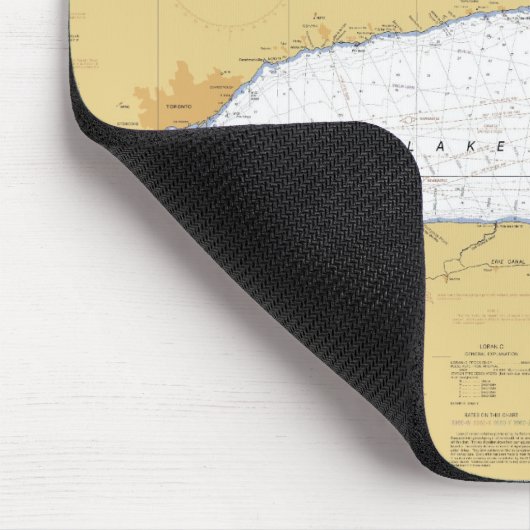 Ontarioseeseediagramm Mousepad (Ecke)