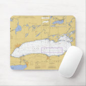 Ontarioseeseediagramm Mousepad (Mit Mouse)