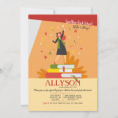 Onto Uni weg Party Einladung (Vorderseite)