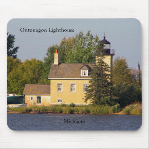 Ontonagon Lighthouse 2023 Mousepad