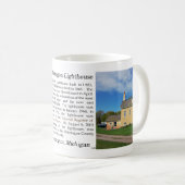 Ontonagon Lighthouse 2023 Tasse (VorderseiteRechts)