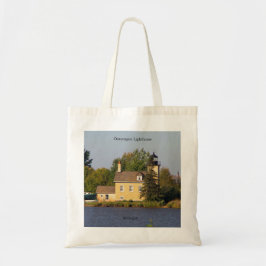 Ontonagon Lighthouse 2023 Tote-Tasche Tragetasche