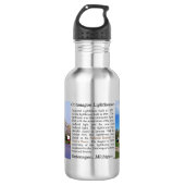 Ontonagon Lighthouse 2023 Wasserflasche (Vorderseite)