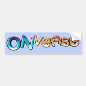 Onverse Logo-Autoaufkleber Autoaufkleber (Vorne)