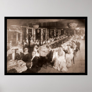 Onwentsia Ball-Chicago-Foto 1905 Poster
