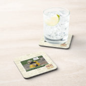 Onwurd, nobul Steed! Getränkeuntersetzer (Rechte Seite)