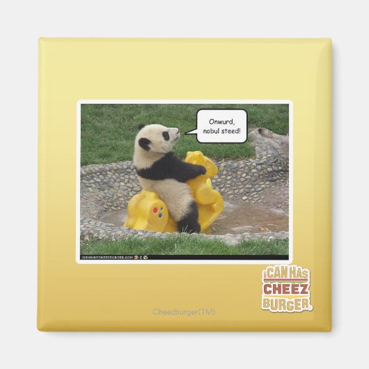 Onwurd, nobul Steed! Magnet (Vorne)