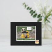 Onwurd, nobul Steed! Postkarte (Stehend Vorderseite)