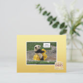 Onwurd, nobul Steed! Postkarte (Stehend Vorderseite)