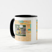 Onwurd, nobul Steed! Tasse (Vorderseite Links)