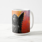 Onyx Angel Radiance Kaffeetasse (VorderseiteRechts)