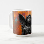 Onyx Angel Radiance Kaffeetasse (Vorderseite Links)