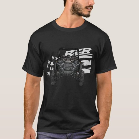 Onyx Black r z r utv Grafik T-Shirt (Vorderseite)
