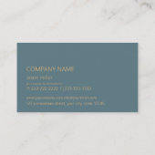 Onyx Blue ID333 Visitenkarte (Rückseite)